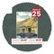 Dark Grey Suede Mat Board for 12x16 Frames - Fits 9x13 Photos
